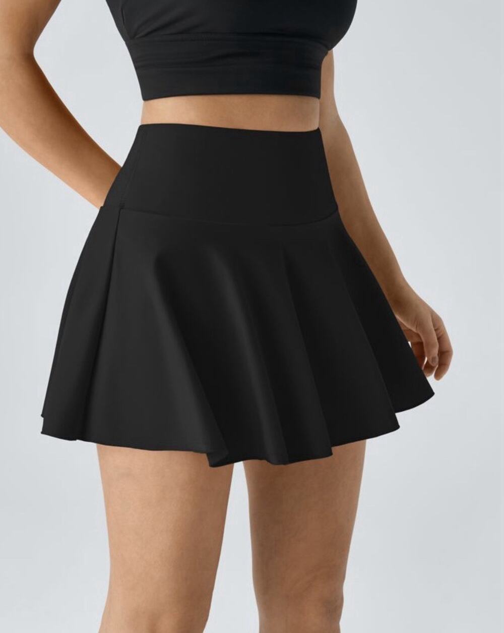 Halara Everyday SoftlyZero™ Airy 2-in-1 InstantCool Tennis Skirt-UPF50+ S